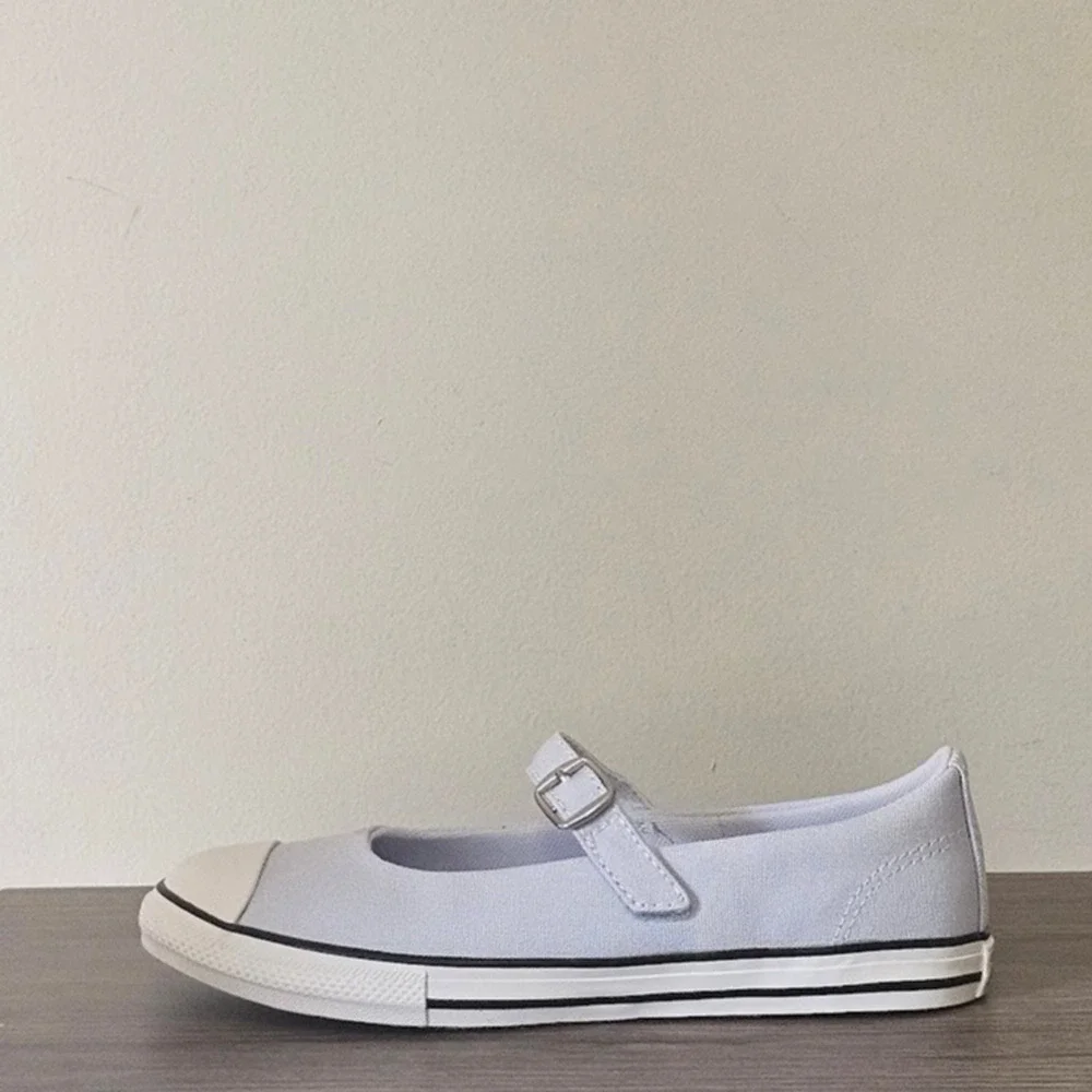 Converse Youth CTAS Dainty Mary Janes Size 3 Blueberry Ice A13445F NWT